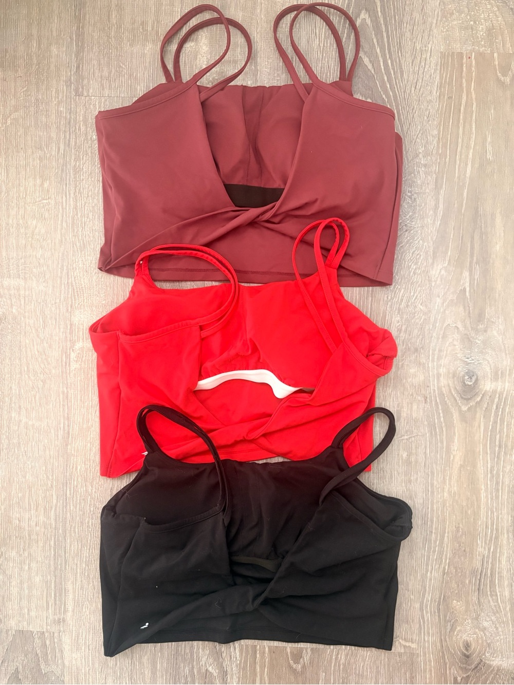 Halara Ultra Sculpt™ Double Straps Twisted Backless Cropped Yoga Tank Tops - Picture 8 of 8